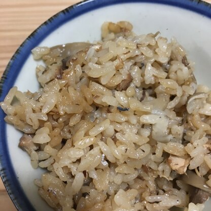 鯖缶と舞茸美味しかったです！